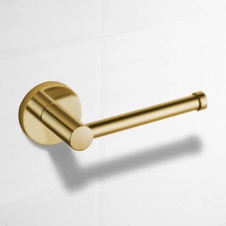 Toilet Paper Holder Toilet Paper Holder, Modern, Matte Gold Nameeks NCB122